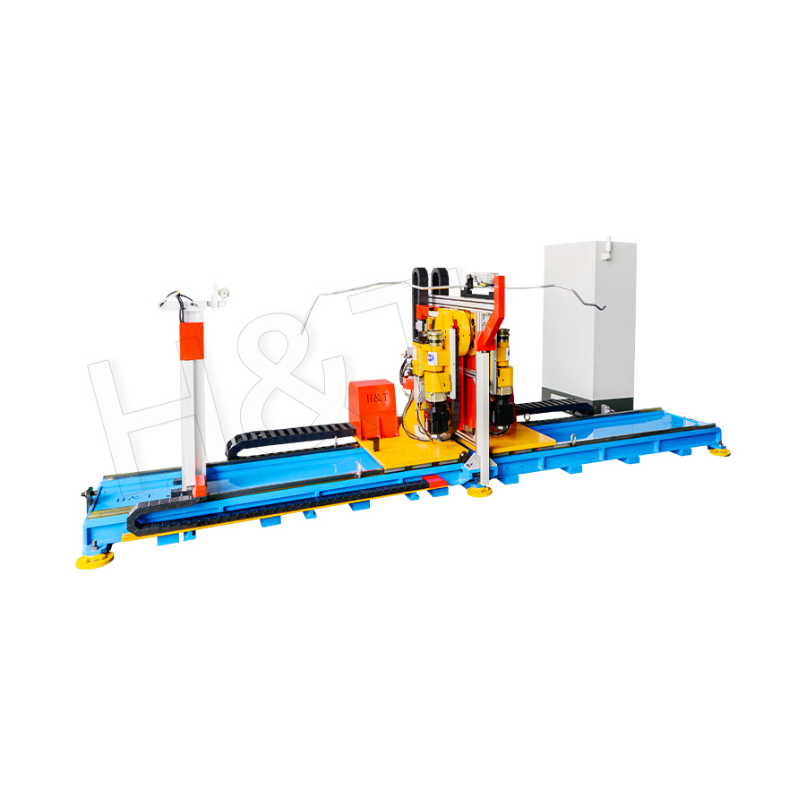 三维数控自动双机头全电弯管机